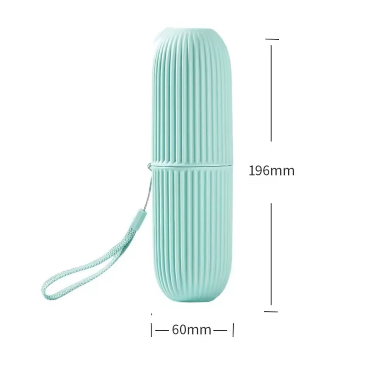 Portable Travel Toothbrush & Toothpaste Storage Case