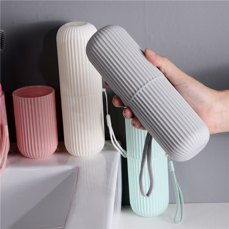Portable Travel Toothbrush & Toothpaste Storage Case